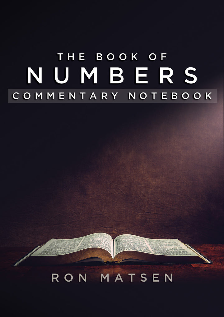 Numbers Commentary Notebook by Ron Matsen