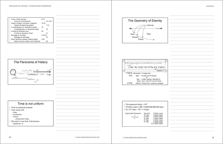 Genesis: Commentary Workbook