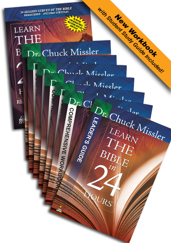 Learn the bible in 24 hours group workbook pack koinonia house