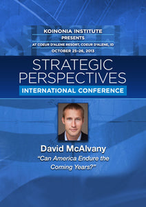 SP2013E09: David McAlvany - Can America Endure the Coming Years?